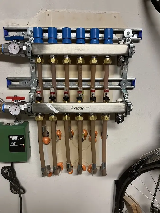 Plumber performing Leak Detection at a residential property in Erda